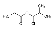 丙酸-1-氯异丁酯