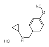 环丙基(4-甲氧苯基)甲胺盐酸盐