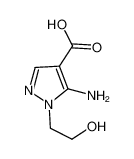 1-(2-羟乙基)-5-氨基吡唑-4-甲酸