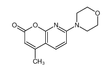 4-甲基-7-吗啉基-8-氮杂香豆素