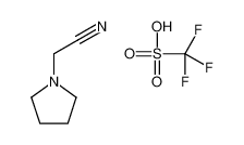 1-(氰基甲基)吡咯烷-1-三氟甲磺酸盐