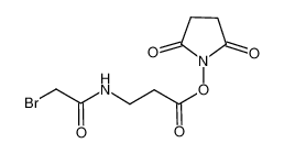 2,5-二氧代吡咯烷-1-基 3-(2-溴乙酰氨基)丙酸酯
