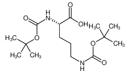 (2S)-2，5-双[(叔丁氧羰基)氨基]戊酸