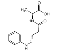 N-(3-吲哚乙酰基)-L-丙氨酸