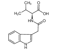 N-(3-吲哚乙酰基)-L-缬氨酸
