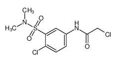 2-氯-N-(4-氯-3-(N,N-二甲基氨磺酰)苯基)乙酰胺