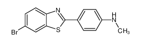 4-(6-Bromo-2-benzothiazolyl)-N-methylbenzenamine