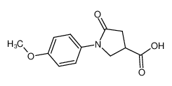 1-(4-甲氧基-苯基)-5-氧代-吡咯烷-3-羧酸