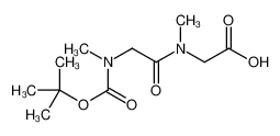 2-(2-((叔丁氧基羰基)(甲基)氨基)-N-甲基乙酰氨基)乙酸