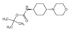 (反式-4-吗啉代环己基)氨基甲酸叔丁酯