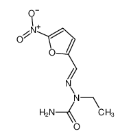 1-乙基-2-((5-硝基呋喃-2-基)亚甲基)肼-1-甲酰胺