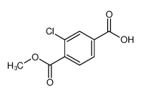 3-氯-4-(甲氧基羰基)苯甲酸