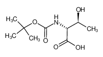N-Α-叔丁氧羰基-D-苏氨酸