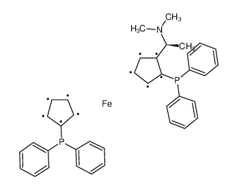 (S)-N,N-二甲基-1-[(R)-1'',2-双(二苯基膦基)二茂铁基]乙胺