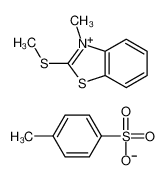 3-甲基-2-(甲硫基)苯并[d]噻唑-3-鎓 4-甲基苯磺酸盐