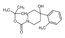 4-羟基-4-(邻甲苯基)哌啶-1-甲酸叔丁酯