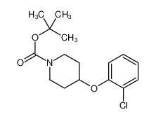 N-叔丁氧羰基-4-(2-氯苯氧基)哌啶