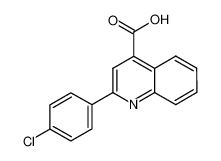 2-(4-氯苯基)喹啉-4-甲酸