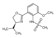(S)-N-(2-(4-异丙基-4,5-二氢恶唑-2-基)-6-甲氧基苯基)甲磺酰胺