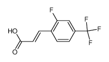 (E)-3-(2-氟-4-(三氟甲基)苯基)丙烯酸