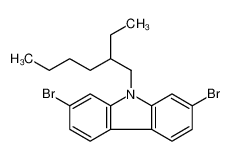 2,7-二溴-9-(2-乙基己基)咔唑