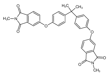 2,2-双[4-(N-甲基酞酰亚胺-4-氧)苯基]丙烷