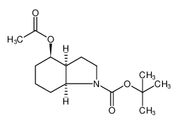 (3aS，4R，7aS)-4-乙酰氧基八氢-1H-吲哚-1-羧酸叔丁酯