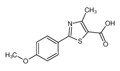 2-（4-甲氧苯基）-4-甲基-1,3-噻吩-5-甲酸
