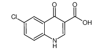 6-氯-4-氧代-1，4-二氢喹啉-3-羧酸