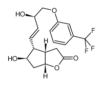 (3AR，4R，5R，6AS)-六氢-5-羟基-4-[(1E，3R)-3-羟基-4-(3-三氟甲基)苯氧基-1-丁烯基]-2H-环戊并[B]呋喃-2-酮