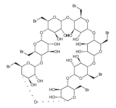 七(6-溴-6-脱氧)-β-环糊精