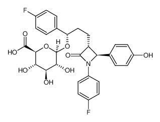 Ezetimibe hydroxy glucuronide