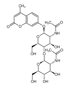 4-甲基伞形酮基 beta-D-N,N’-二乙酰基壳二糖糖苷
