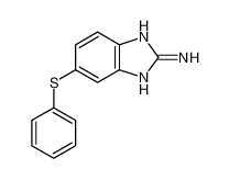 6-(苯硫基)-1H-苯并咪唑-2-胺