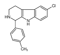 6-氯-1-(对甲苯基)-2,3,4,9-四氢-1H-吡啶并[3,4-b]吲哚