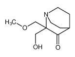 2-(羟甲基)-2-(甲氧基甲基)奎宁-3-酮