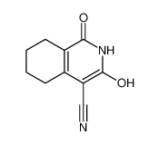 1-羟基-3-氧代-2,3,5,6,7,8-六氢异喹啉-4-甲腈