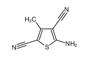 2-氨基-3,5-二氰基-4-甲基噻吩