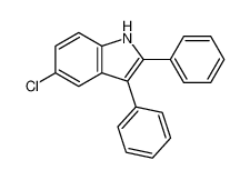 5-氯-2,3-二苯基-1H-吲哚