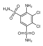 4-氨基-5,6-二氯苯-1,3-二磺酰胺