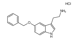 2-(5-(苄氧基)-1H-吲哚-3-基)乙烷-1-胺盐酸盐