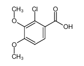 2-氯-3,4-二甲氧基苯甲酸