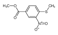4-(甲硫基)-3-硝基苯甲酸甲酯