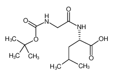 N-Boc-甘胺酰基-L-亮氨酸