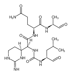 (2S)-2-[(4S)-2-氨基-1，4，5，6-四羟基4-嘧啶基]-N-[[[(1S)-1-羰基-3-甲基丁基]氨基]羰基]甘氨酰-N1-[(1S)-1-甲基-2-氧乙基-L-谷氨酸甲酰胺