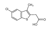 2-(5-氯-3-甲基苯并[b]噻吩-2-基)乙酸