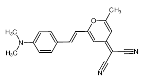 4-(二氰基亚甲基)-2-甲基-6-(4-二甲基氨基苯乙烯基)-4H-吡喃