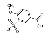 3-氯磺酰基-4-甲氧基苯甲酸