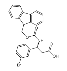 fmoc-(s)-3-氨基-3-(3-溴苯基)-丙酸