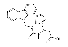(S)-3-((((9H-芴-9-基)甲氧基)羰基)氨基)-3-(噻吩-2-基)丙酸